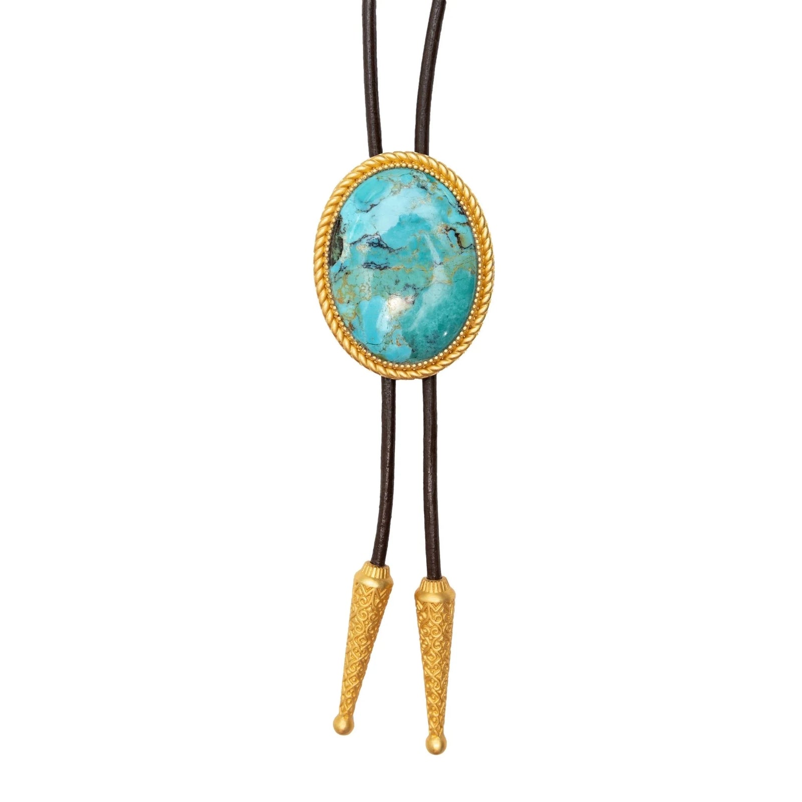 Christina Greene Mirage Turquoise Bolo Tie – Maverick Fine Western