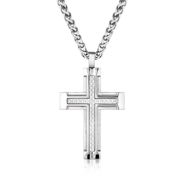 Montana Silversmiths Hero's Belief Cross Necklace