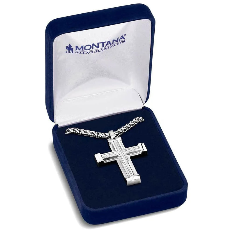 Montana Silversmiths Hero's Belief Cross Necklace