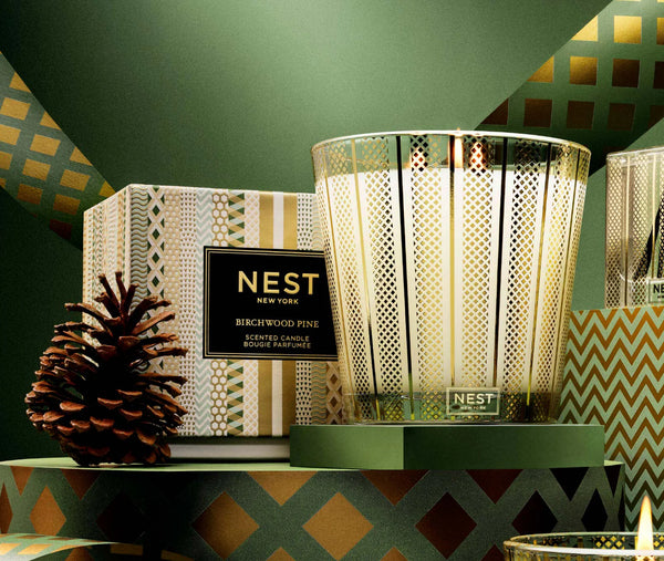 NEST NEW YORK Birchwood Pine 3-Wick Candle