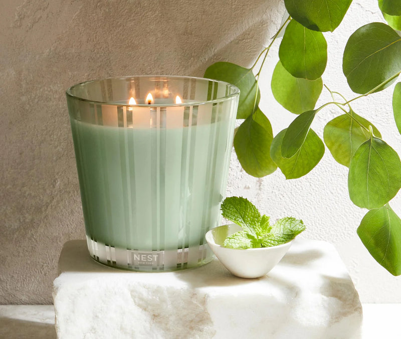 NEST NEW YORK Wild Mint & Eucalyptus 3-Wick Candle