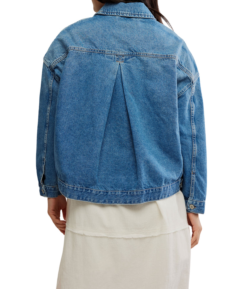 We The Free Opal Swing Denim Jacket
