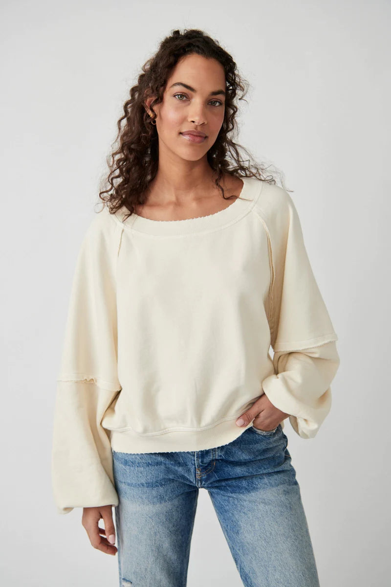 FREE PEOPLE SWEET DEETS SWEATSHIRT