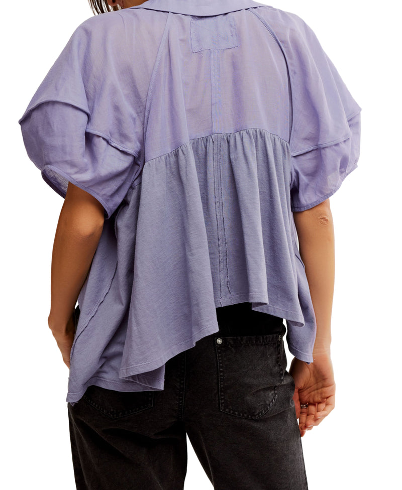 WE THE FREE SUNRAY BABYDOLL BLOUSE