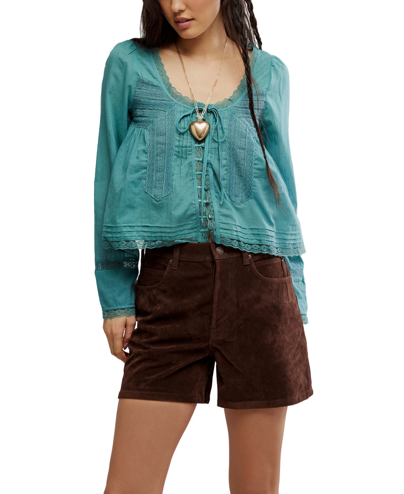 Free People Forevermore Long-Sleeve Top