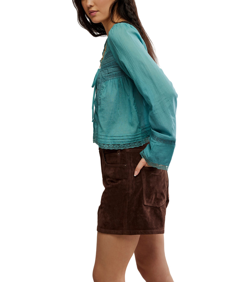 Free People Forevermore Long-Sleeve Top