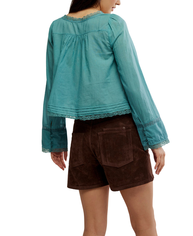 Free People Forevermore Long-Sleeve Top