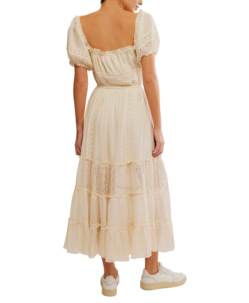 Free People Falling Sun Midi Dress