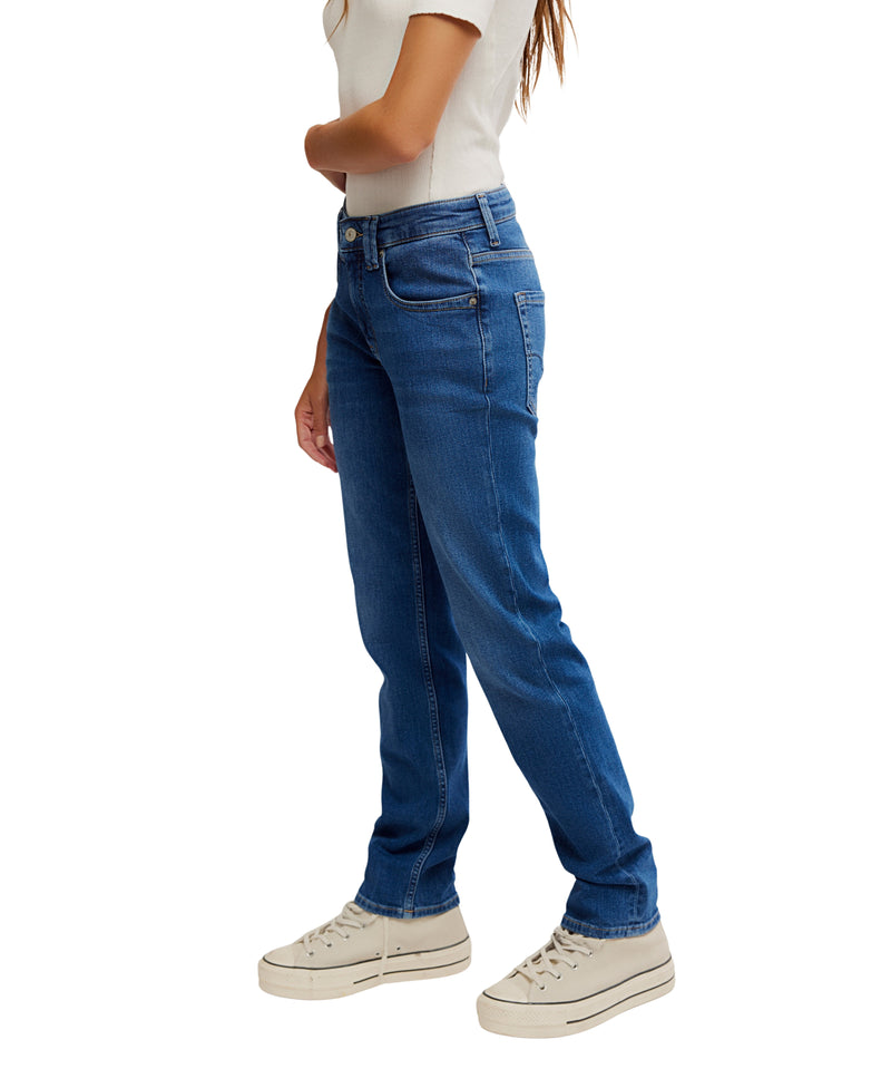We The Free Oracle Low-Rise Slim Straight Jeans