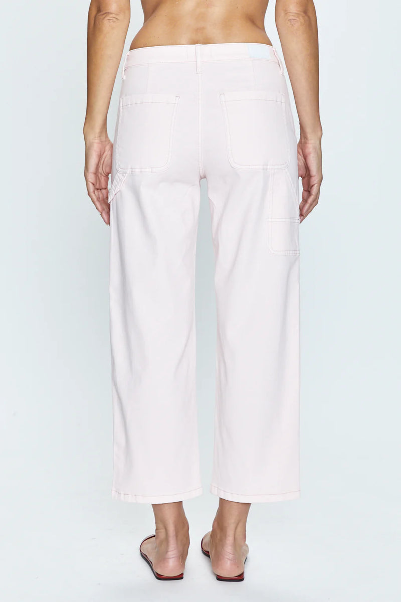 PISTOLA ASHTON CARPENTER PANT - SOFT BLUSH