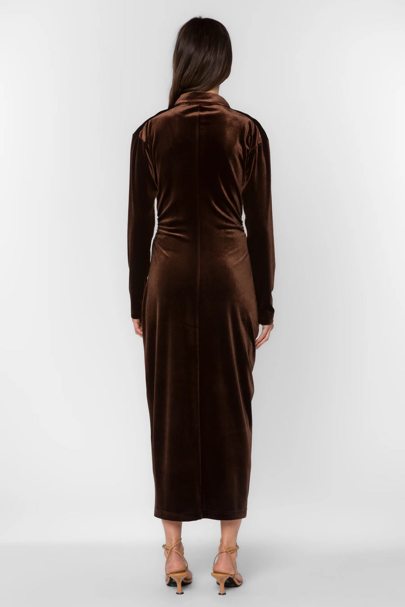 Velvet Heart Phoenix Velvet Brown Dress