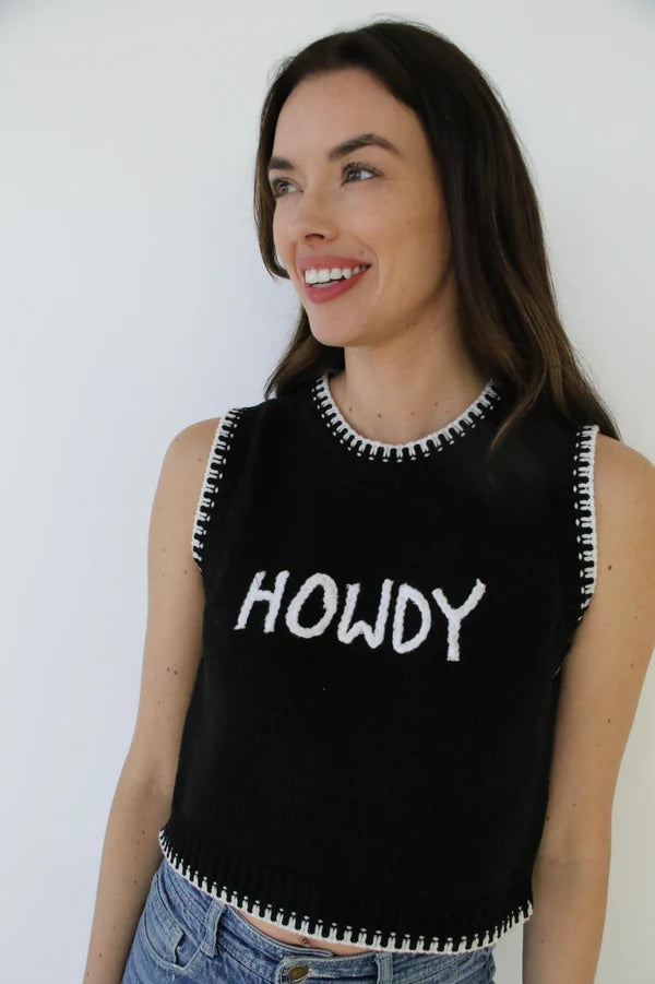 Turquoise Haven Sweater Vest Howdy Vest 