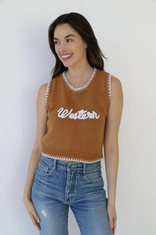 Turquoise Haven Sweater Western Vest