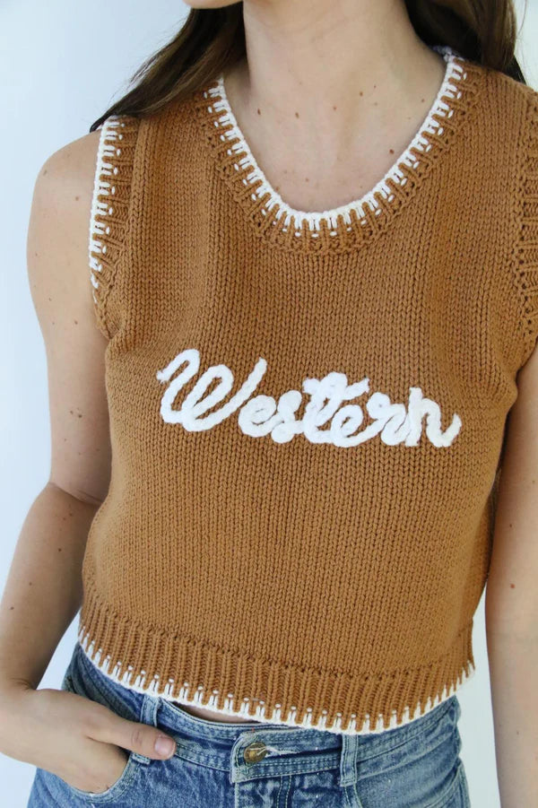 Turquoise Haven Sweater Western Vest