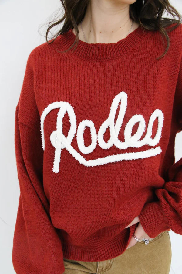 Turquoise Haven Rodeo Sweater 