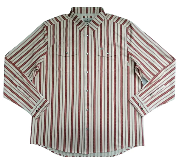 FERRELL BRAND The Jack - Long Sleeve Snap Shirt