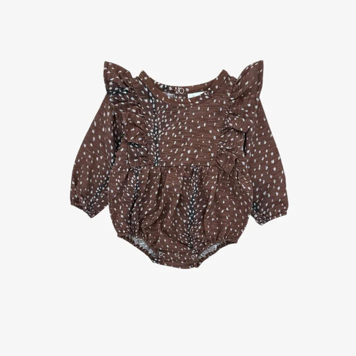 Velvet Fawn Bubble Fawning Over You Onesie