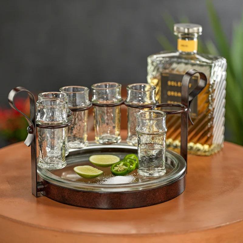 ZODAX SET OF 6 JALISCO TEQUILA SHOT GLASS 