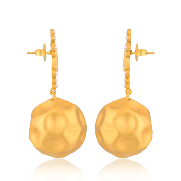 CHRISTINA GREENE PLAYA DEL SOL DROP EARRINGS - PEARL