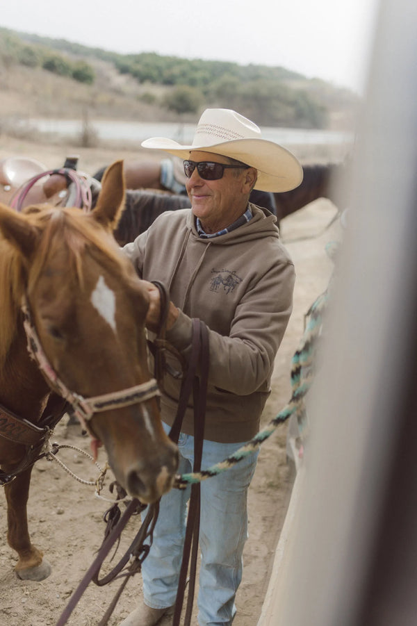 Seager Los Rios Mid-Weight Hoodie Walnut