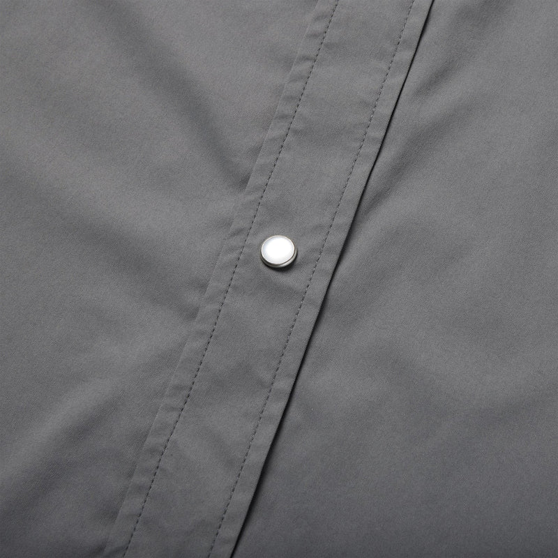 Seager El Ranchero Long Sleeve Shirt Charcoal Grey