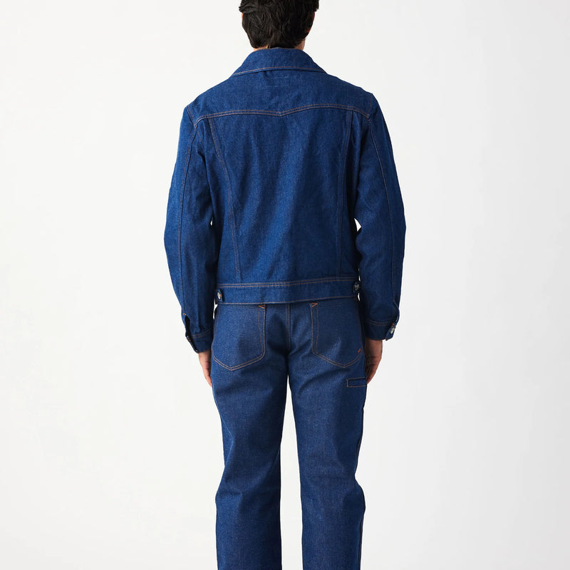 Seager Freewheelin' Denim Jacket Rinsed Indigo