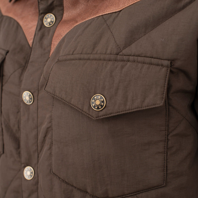 RESISTOL Work Shirt Jacket - Carob