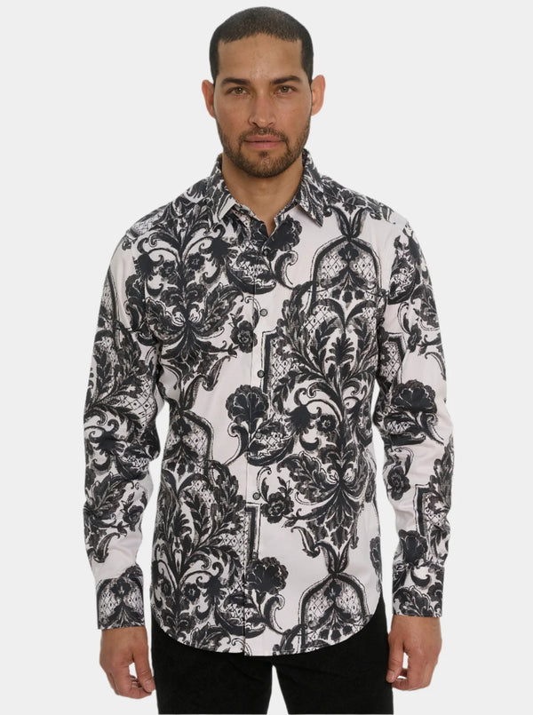 ROBERT GRAHAM HOBART LONG SLEEVE BUTTON DOWN SHIRT