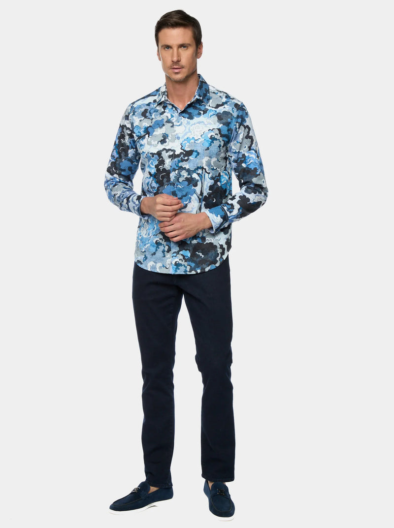 ROBERT GRAHAM IPSWICH LONG SLEEVE BUTTON DOWN SHIRT