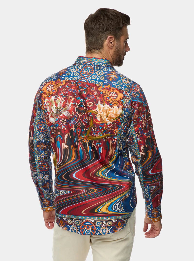 ROBERT GRAHAM KILLINGTON LONG SLEEVE BUTTON DOWN SHIRT