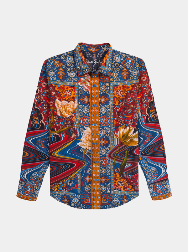 ROBERT GRAHAM KILLINGTON LONG SLEEVE BUTTON DOWN SHIRT