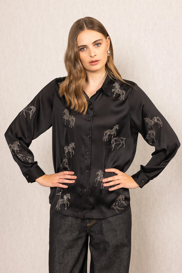 Ranna Gill Lyla Buttondown Shirt
