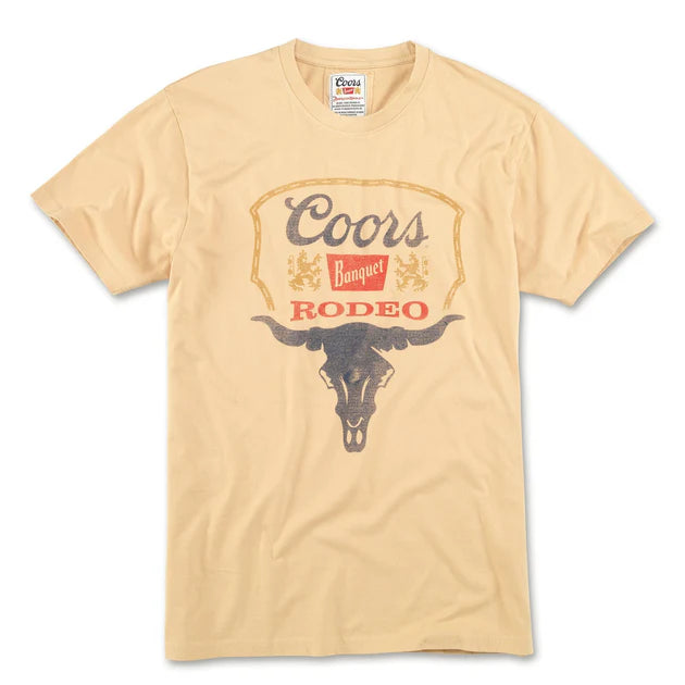 American Needle Vintage Fade Brass Tacks Tshirt Coors Banquet Rodeo