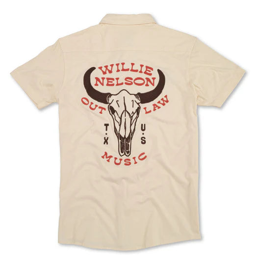 AMERICAN NEEDLE BREW MASTER WILLIE NELSON SHIRT 