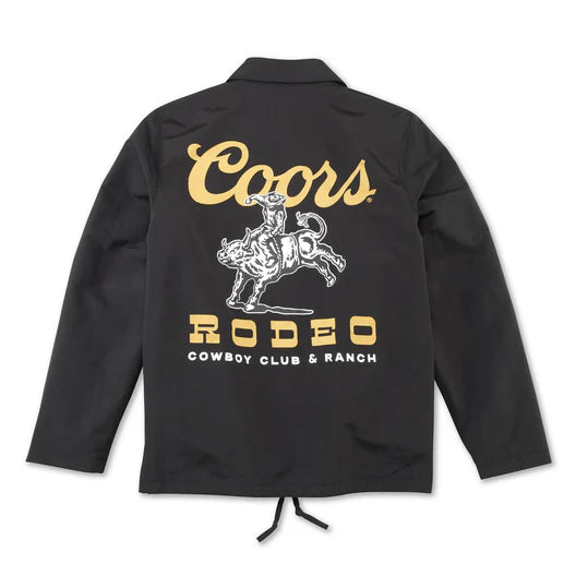 AMERICAN NEEDLE Coaches Nylon Water Proof Jacket Coors Rodeo