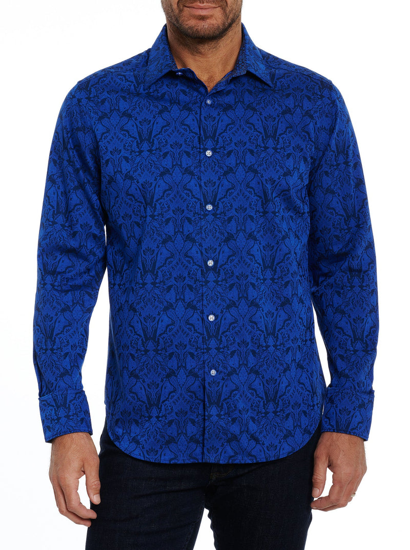 ROBERT GRAHAM HIGHLAND LONG SLEEVE BUTTON DOWN SHIRT TALL SHIRT