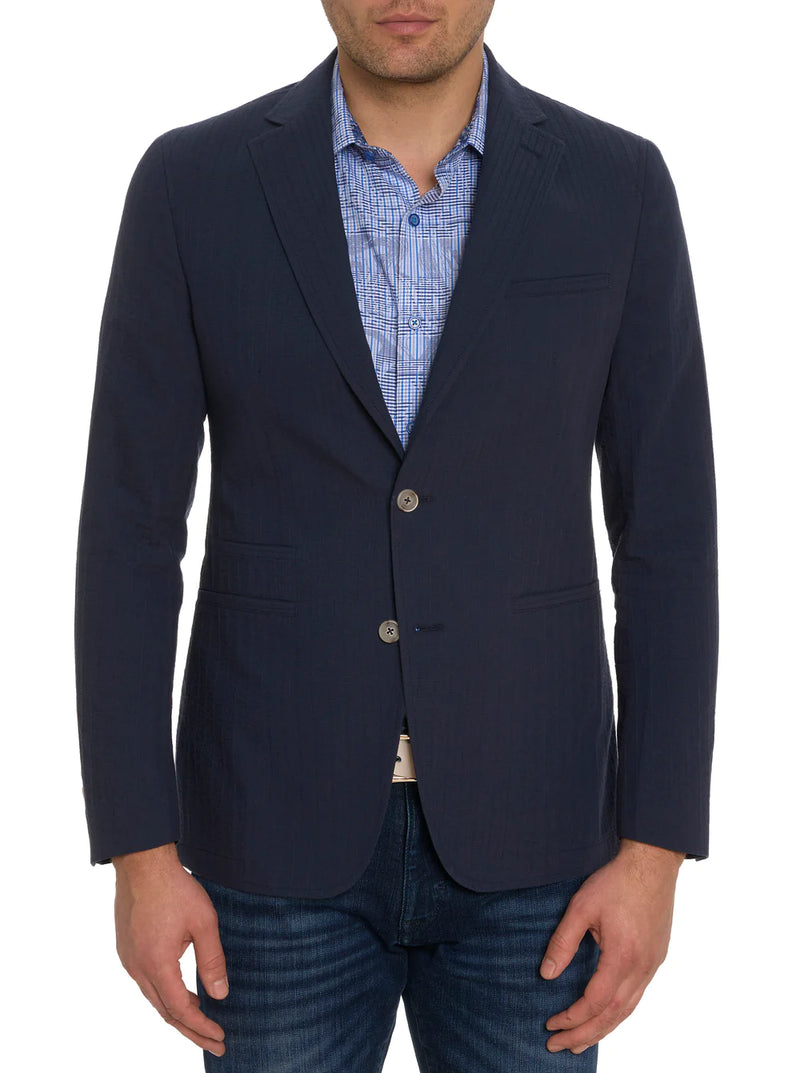 ROBERT GRAHAM HARLOW SEERSUCKER SPORT COAT