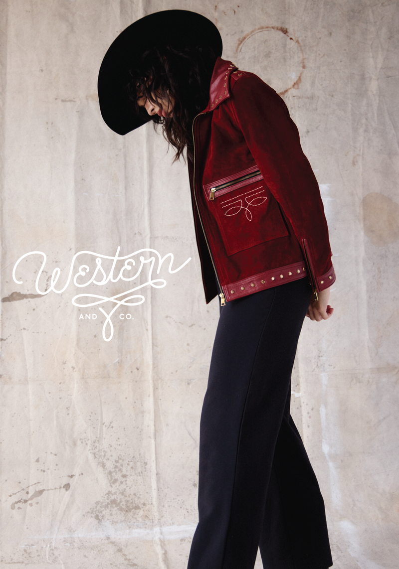 WESTERN AND CO. RUBY RED JACKET