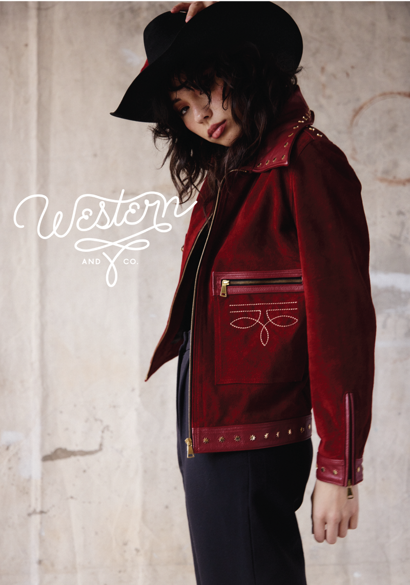 WESTERN AND CO. RUBY RED JACKET