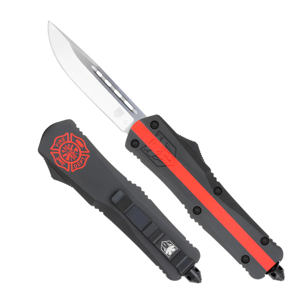 Cobratec Knives Medium FS-3 Red Line Knife