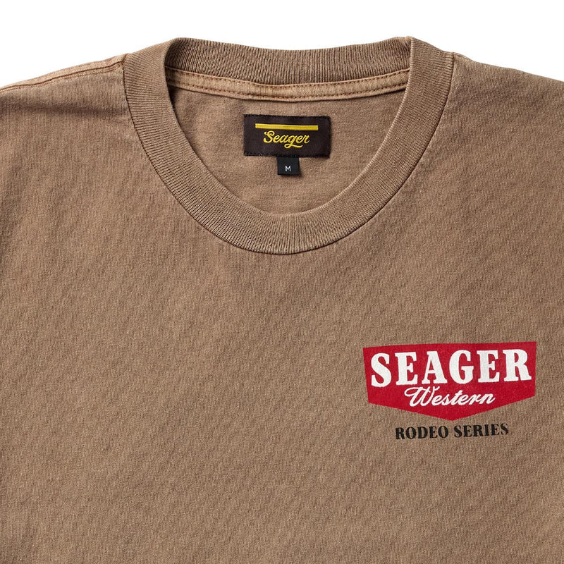 Seager Rodeo Series Tee Pigment Brown