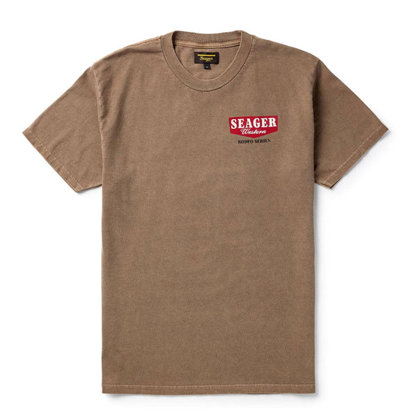 Seager Rodeo Series Tee Pigment Brown