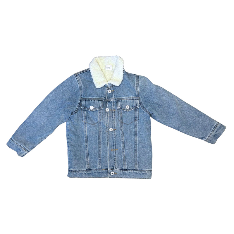 Shea Baby Denim Wool Jacket 