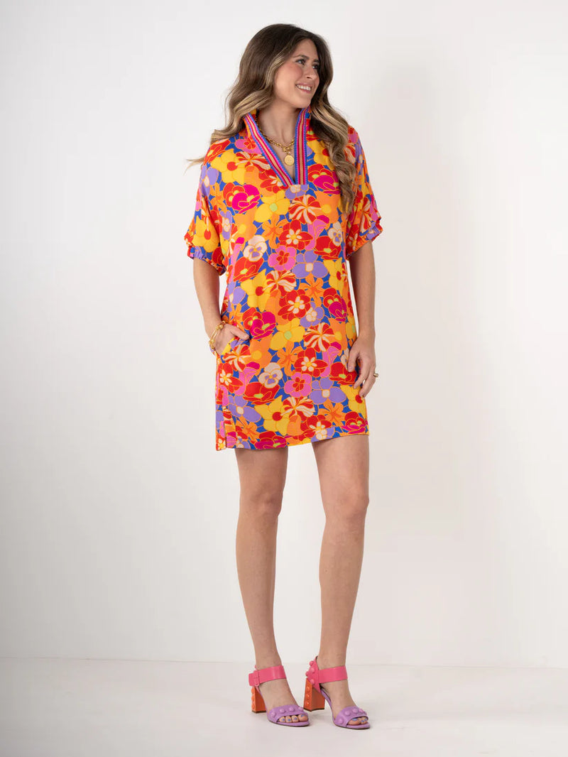 Emily McCarthy Poppy Dress- Floral Fusion 