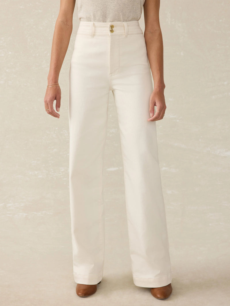Faherty Stretch Terry Harbor Pant