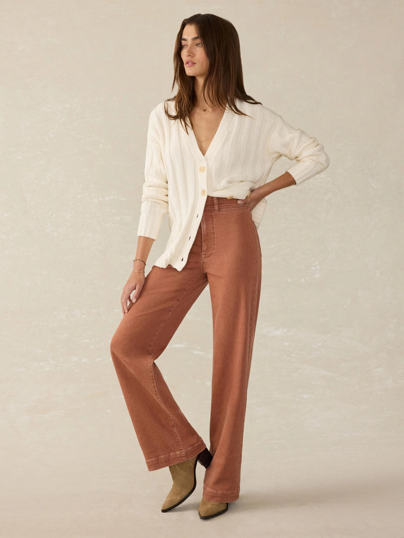 Faherty Stretch Terry Harbor Pant