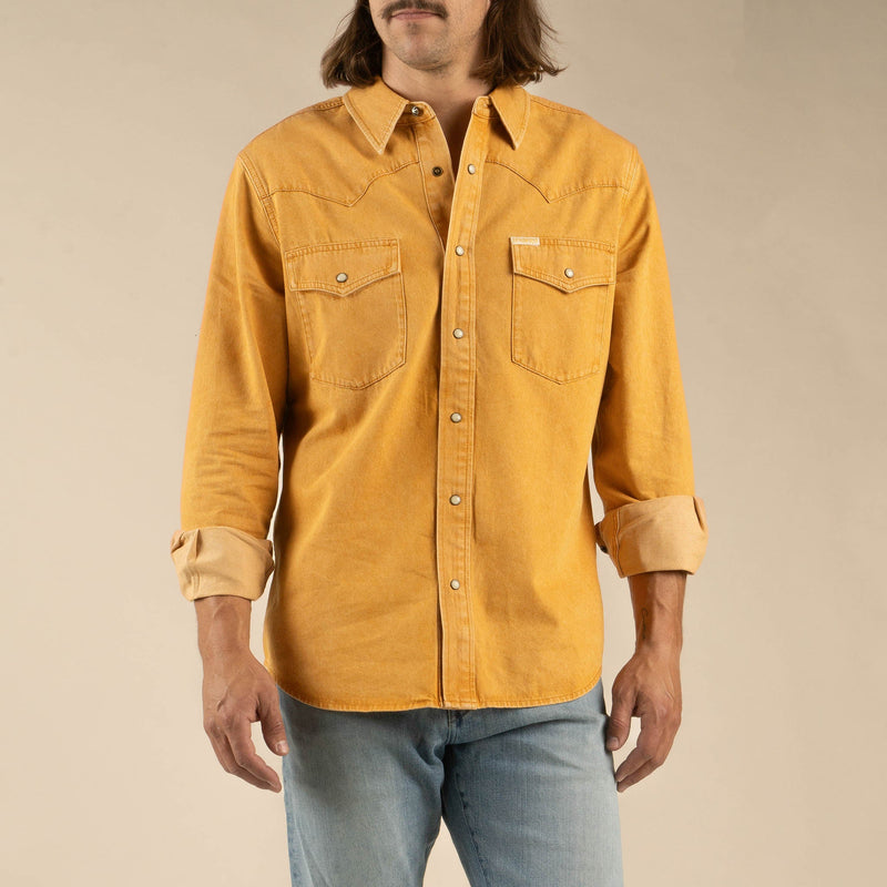 Sendero The Wyatt Pearl Snap Long Sleeve Denim Shirt