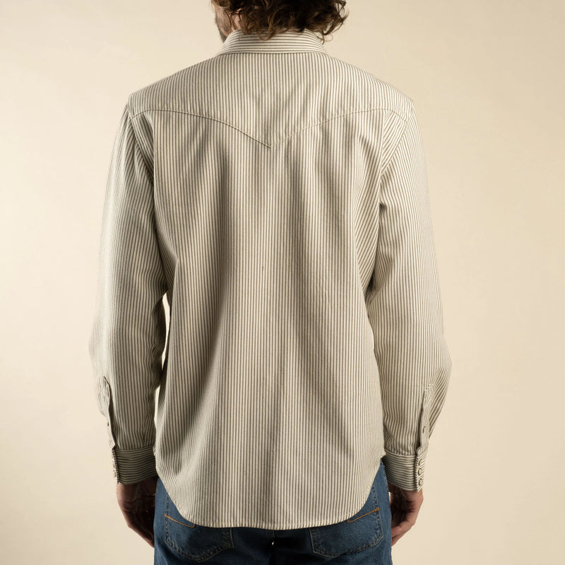 Sendero The Wyatt Pearl Snap Long Sleeve Denim Shirt