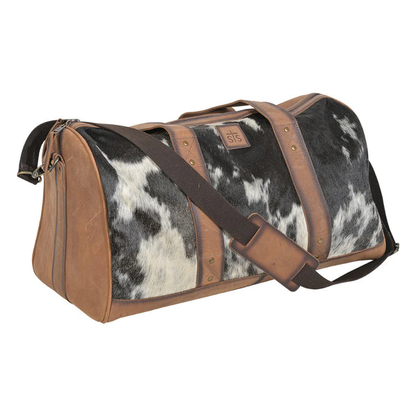 STS RANCHWEAR COWHIDE SALTILLO DUFFLE