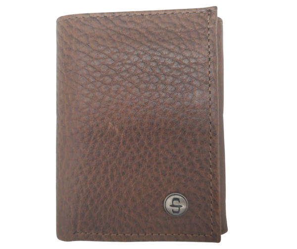 Stetson Bison Tri-Fold Wallet
